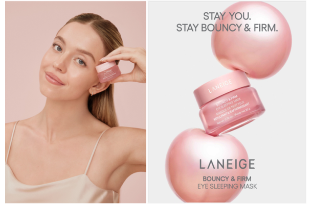 LANEIGE、「バウンシースリーピングマスク」に目元用の「バウンシーアイスリーピングマスク」が仲間入り！