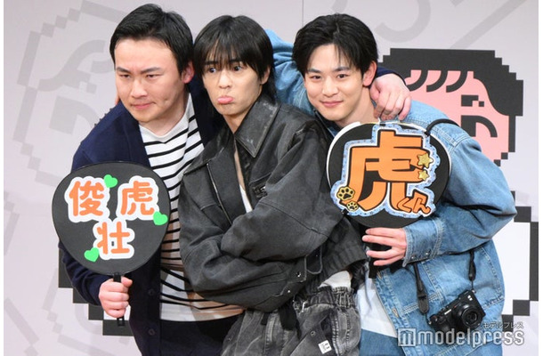 2度目の再登場・生田俊平、奥野壮、小林虎之介（C）モデルプレス
