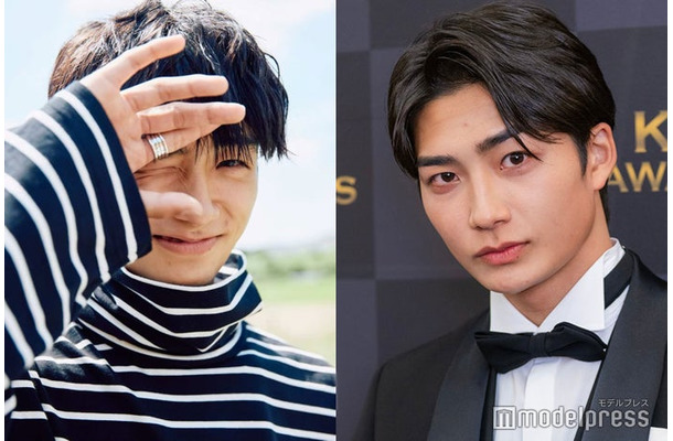 モデルプレスのインタビューに応じた大久保琉唯選手（C）写真左（提供写真）／写真右（モデルプレス）