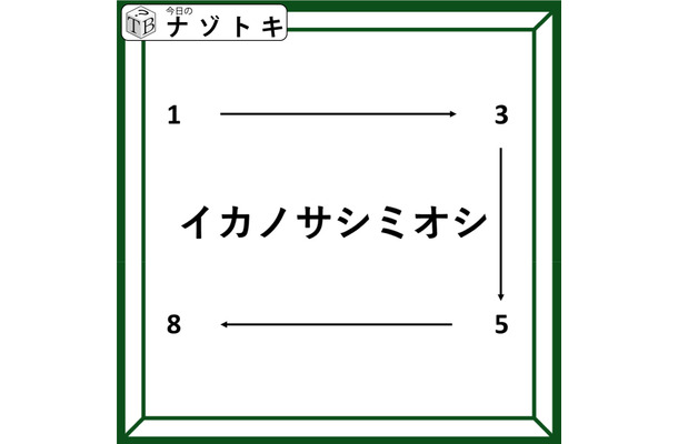 「イカの刺身が推し？」解けたらきっと食べたくなる！【難易度LV.３クイズ】