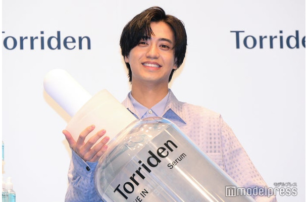 「Torriden新CM＆ブランドアンバサダー発表会」に出席した高橋海人（C）モデルプレス