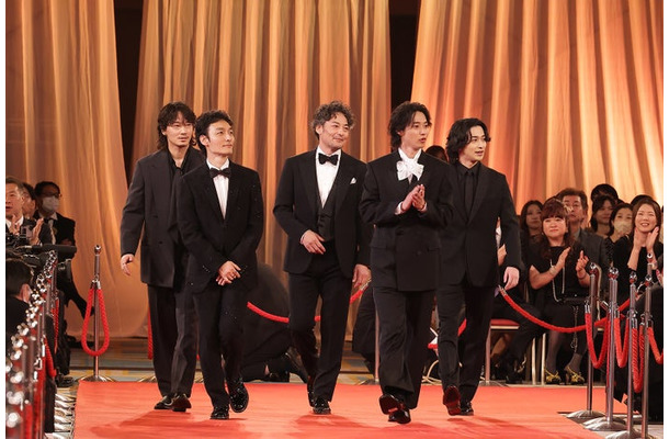 綾野剛、草なぎ剛、山口馬木也、山崎賢人、横浜流星（C）日本アカデミー協会