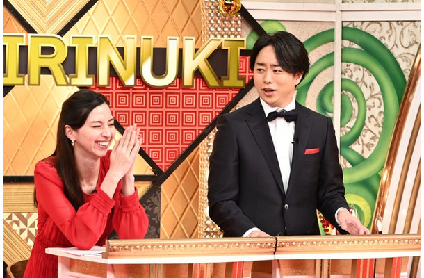 中条あやみ、櫻井翔（C）TBS