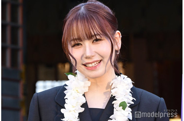 実写映画「リロ＆スティッチ」大ヒット祈願イベントに登壇したMOMONA（笠原桃奈）（C）モデルプレス