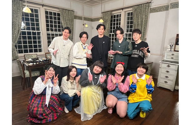 （上段左から）吉村崇、二宮和也、小栗旬、菊池風磨、陣内智則（下段左から）3時のヒロイン、ガンバレルーヤ（C）日本テレビ