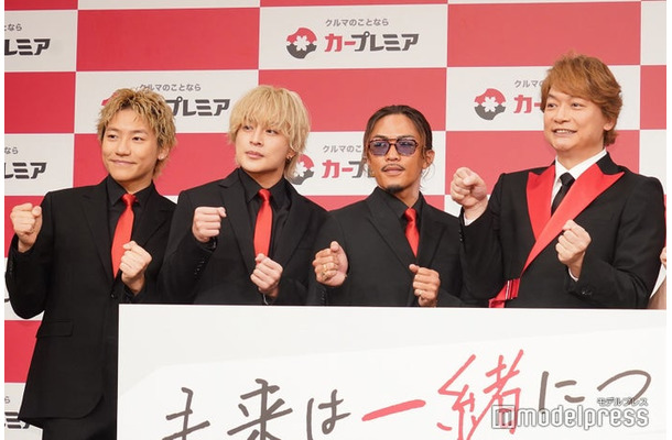 （左から）小森隼、白濱亜嵐、数原龍友、香取慎吾（C）モデルプレス