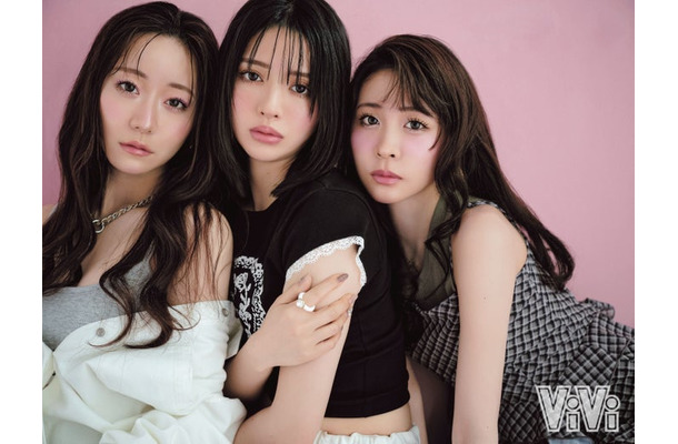 真中まな、鎮西寿々歌、櫻井優衣（提供写真）