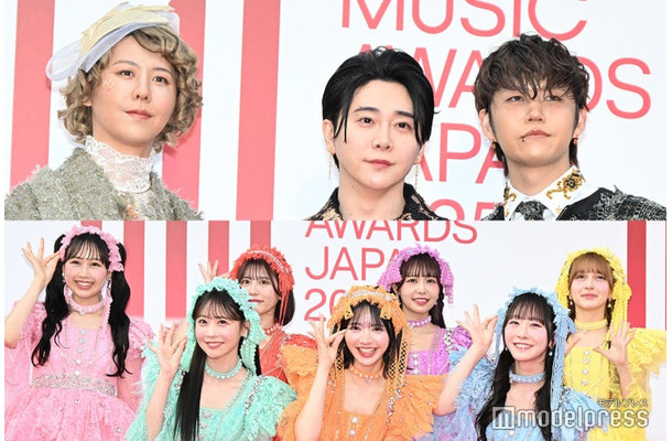 Mrs. GREEN APPLE、FRUITS ZIPPER(C)モデルプレス