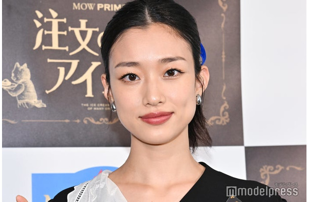 「MOW PRIME 注文の多いアイス店」PR発表会に出席した河合優実（C）モデルプレス