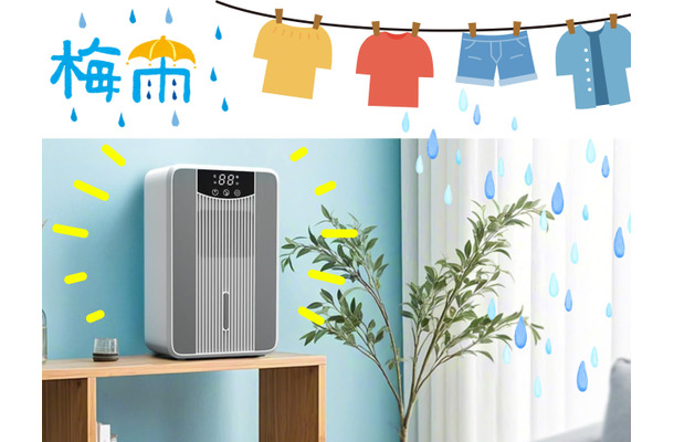 「マイ除湿器」を持つ人が増加中。この季節に欲しい家電No.1！「快適すぎてもう手放せない」「あるとなしでは大違い」