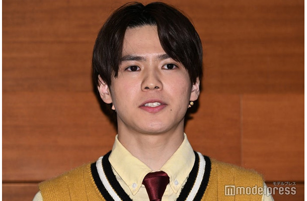 取材会に出席した北川拓実（C）モデルプレス