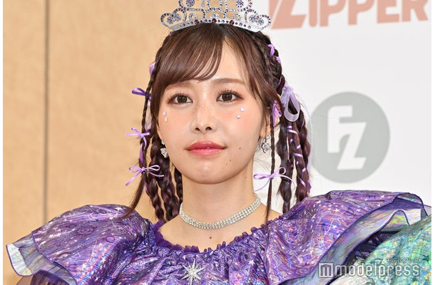 イメチェン前の仲川瑠夏（C）モデルプレス