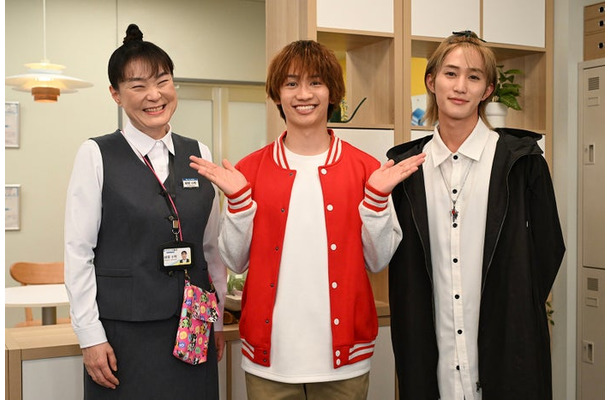 久保田磨希、藤原丈一郎、橋本涼（C）カンテレ