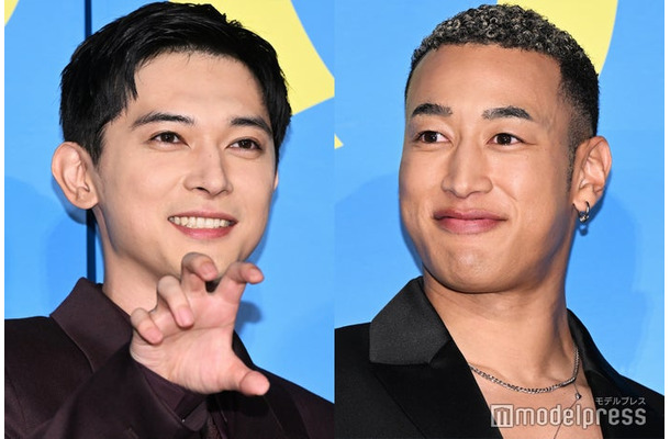 映画『ババンババンバンバンパイア』完成披露試写会に出席した吉沢亮、関口メンディー（C）モデルプレス