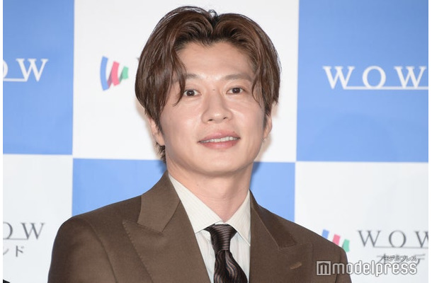 完成報告会に出席した田中圭（C）モデルプレス