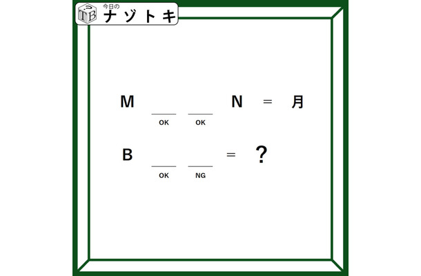 クイズです！「完成する英単語はなに？」OKとNGから推測してみよう【難易度LV２.・甘口】