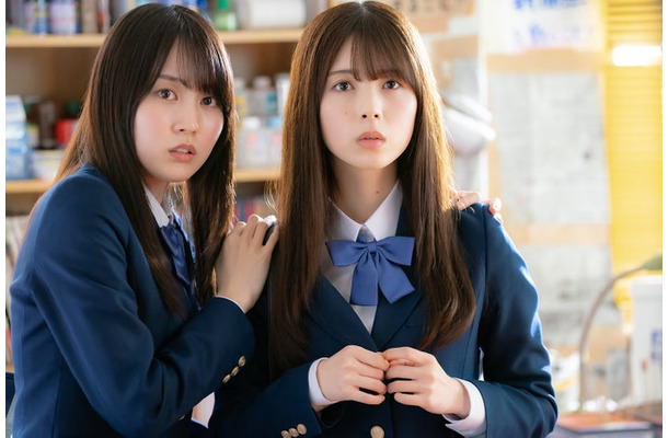 賀喜遥香、筒井あやめ（C）「量産型ルカ」製作委員会