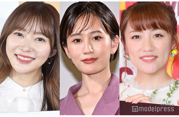 指原莉乃、前田敦子、高橋みなみ（C）モデルプレス