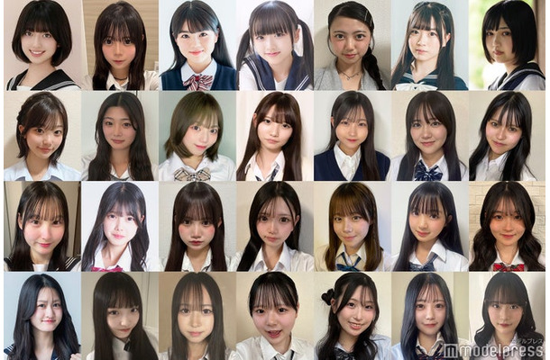 「高一ミスコン2025」候補者の一部
