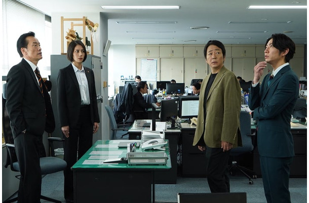 遠藤憲一、松下奈緒、大森南朋、相葉雅紀「大追跡～警視庁SSBC強行犯係～」第1話（C）テレビ朝日・東映