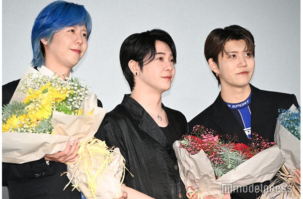 Mrs. GREEN APPLE（左から）藤澤涼架、大森元貴、若井滉斗（C）モデルプレス