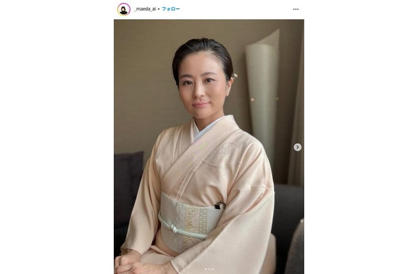 前田愛Instagramより
