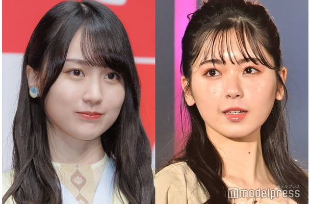 賀喜遥香、筒井あやめ（C）モデルプレス