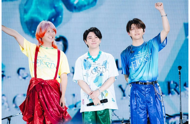 Mrs. GREEN APPLE「MGA MAGICAL 10 YEARS ANNIVERSARY LIVE 〜FJORD（フィヨルド）〜」撮影：田中聖太郎写真事務所