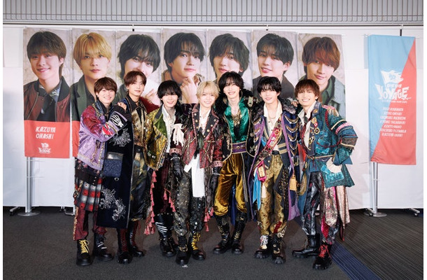 なにわ男子（左から）大橋和也、高橋恭平、大西流星、西畑大吾、道枝駿佑、長尾謙杜、藤原丈一郎（提供写真）