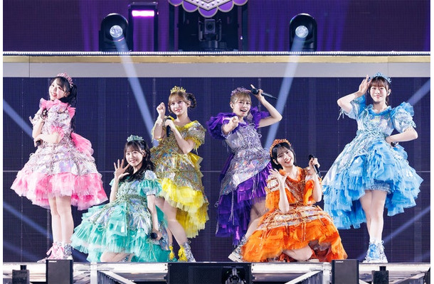 「さいたまスーパーアリーナ25周年 FRUITS ZIPPER 3rd ANNIVERSARY 超超超めでたいライブ -さん」の様子／撮影：ヨシモリユウナ（提供写真）