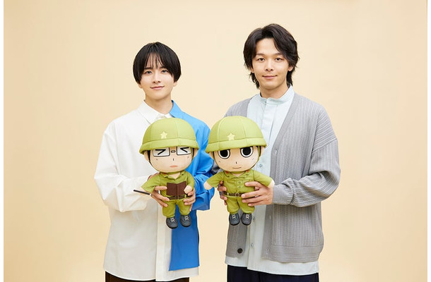 板垣李光人、中村倫也（C）武⽥⼀義・⽩泉社／2025「ペリリュー −楽園のゲルニカ−」製作委員会