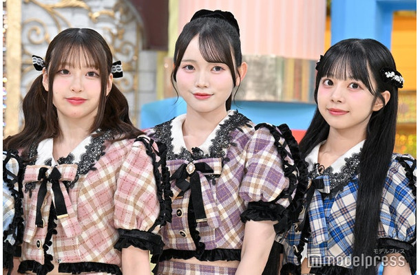 桜庭遥花、真鍋凪咲、増田彩乃（C）モデルプレス