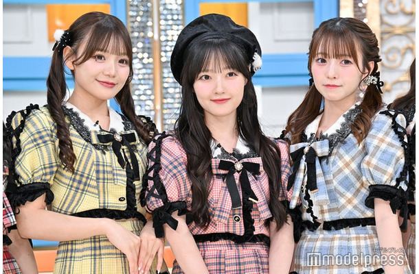 古澤里紗、川本笑瑠、梅田みゆ（C）モデルプレス