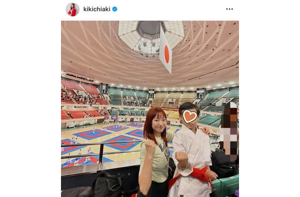 元AAA伊藤千晃、8歳息子と武道館でパシャリ！“思い出の場所”SHOTに「感慨深すぎる」「泣けてきちゃう」の声