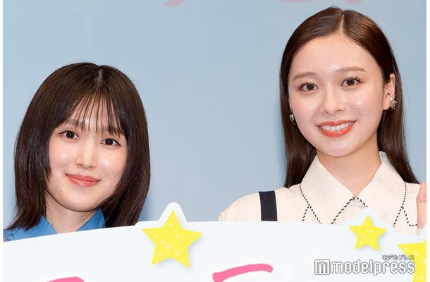 映画「隣のステラ」トークイベント付きTeen試写会に出席した福本莉子、田鍋梨々花（C）モデルプレス