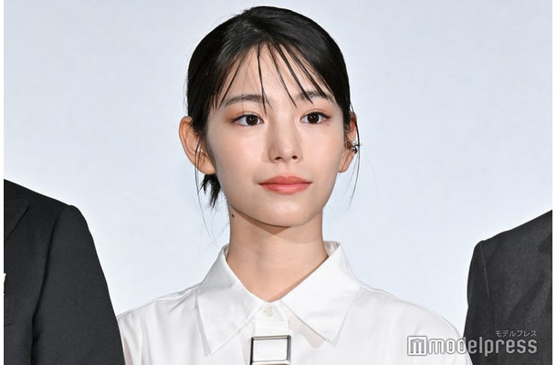 映画「雪風 YUKIKAZE」初日舞台挨拶に出席した當真あみ（C）モデルプレス