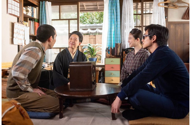 櫻井健人、江口のりこ、今田美桜、北村匠海「あんぱん」第103話（C）NHK