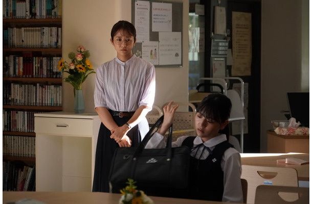 木村文乃、早坂美海「愛の、がっこう。」第7話（C）フジテレビ