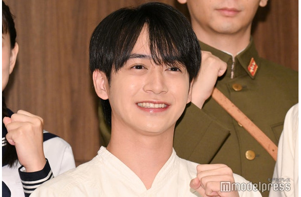 舞台「あの夏、君と出会えて～幻の甲子園で見た景色～」囲み取材に出席した藤井直樹（C）モデルプレス