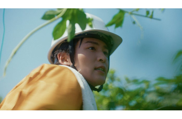 目黒蓮「キリンビール 晴れ風」 新TVCM「晴、風、土。」収穫篇（提供写真）