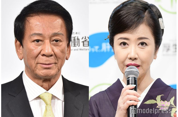 杉良太郎、伍代夏子（C）モデルプレス