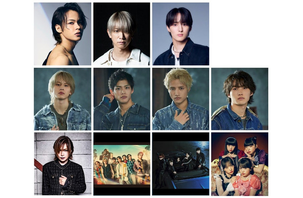 「MOUSE PEACE FES. 2025 2nd Bite」10月29日出演者（提供写真）