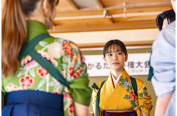 當真あみ「ちはやふる−めぐり−」第9話(C)日本テレビ