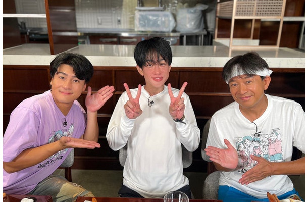 森本慎太郎、横山裕、城島茂（C）日本テレビ