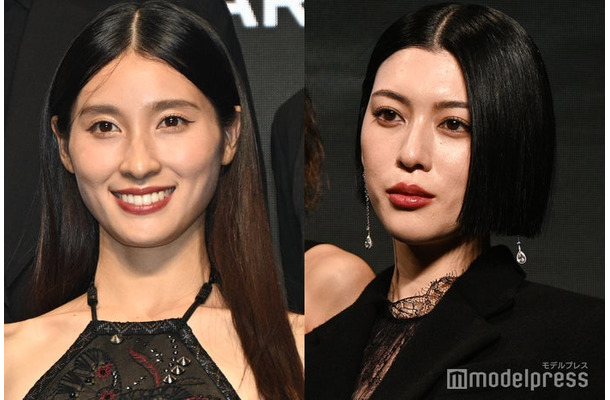 「今際の国のアリス」シーズン3グローバルファンイベントに登壇した土屋太鳳、三吉彩花(C)モデルプレス