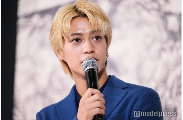 取材会に出席した高橋海人（C）モデルプレス