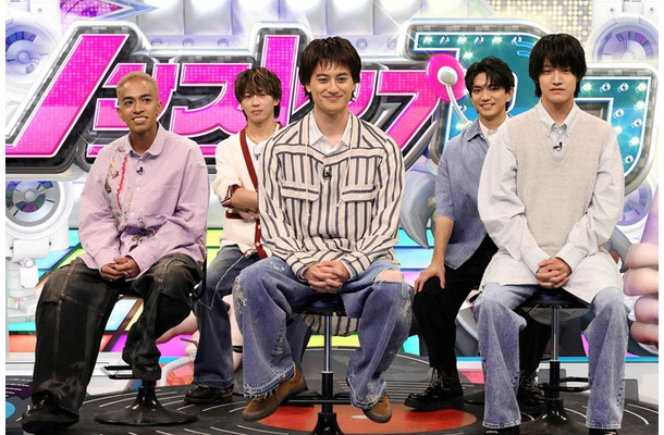 Aぇ! group/草間リチャード敬太、末澤誠也、小島健、正門良規、佐野晶哉(C)フジテレビ