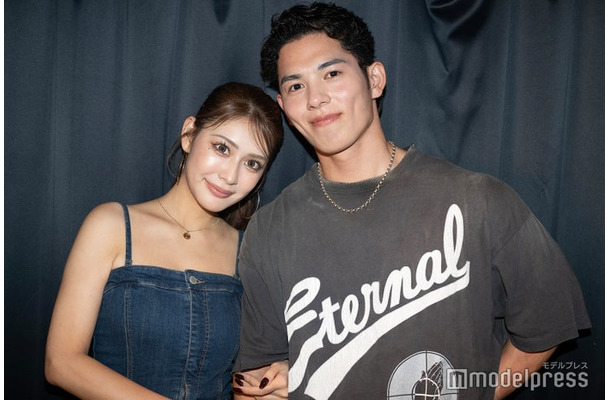 波北かほ、坂川裕大(C)モデルプレス