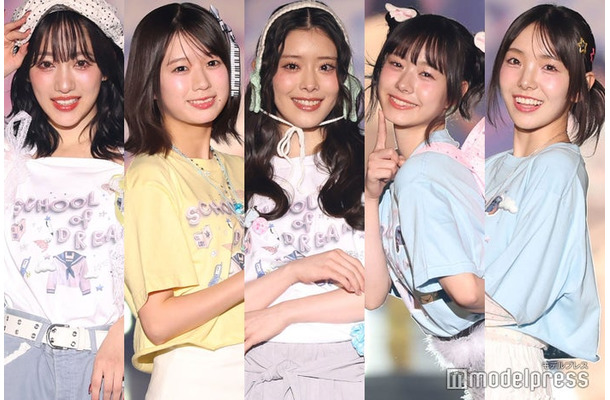 桜木心菜、小久保柚乃、風見和香、仲村悠菜、桜井えま(C)モデルプレス
