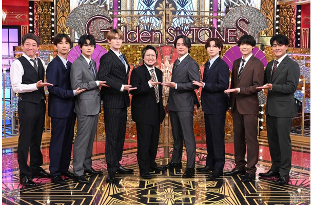 高橋茂雄、田中樹、高地優吾、ジェシー、こっちのけんと、間宮祥太朗、京本大我、松村北斗、森本慎太郎（C）日本テレビ